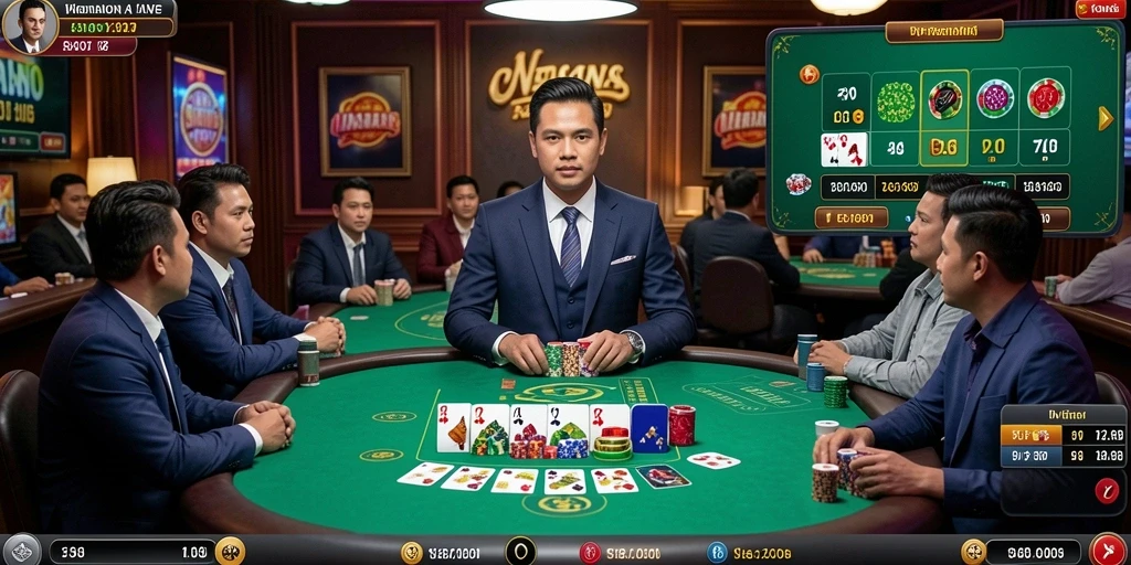 Tangkapan layar menunjukkan level menantang dengan grafis cerah.