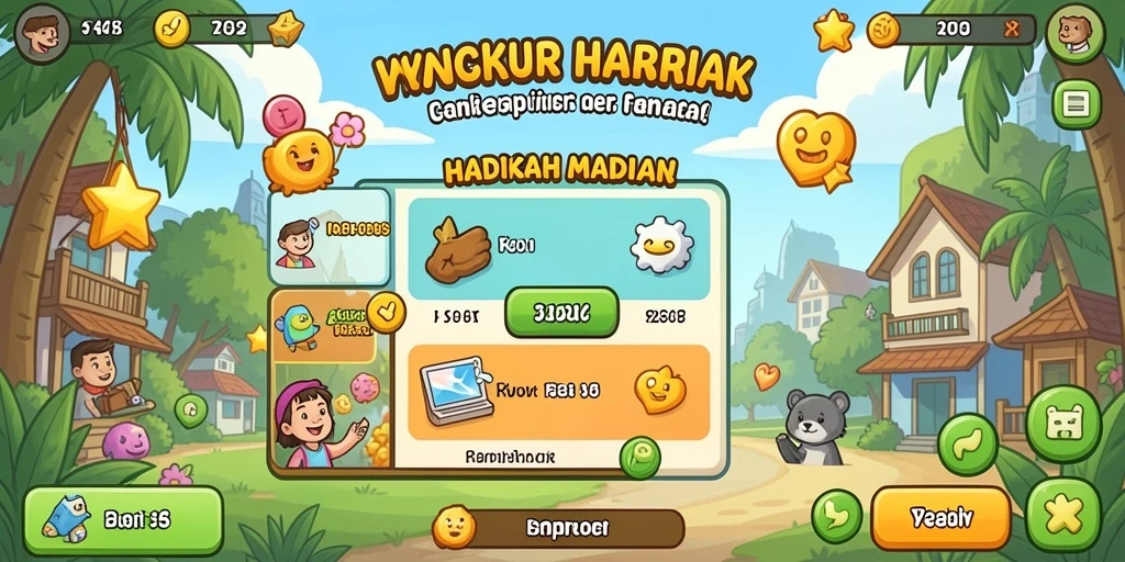 Tampilan utama AGENJITU dengan fitur menarik.