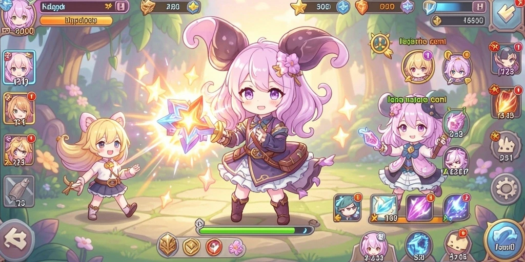 Tangkapan layar menampilkan gameplay yang menarik.