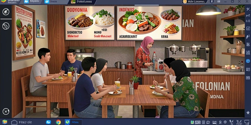 Tampilan antarmuka yang bersih dan modern.