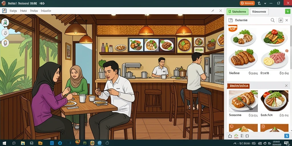 Tampilan antarmuka yang menarik dan ramah pengguna.