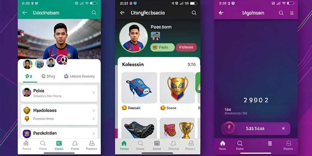 Tampilan antarmuka VITA555 yang menarik dan intuitif.